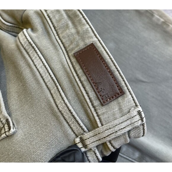 Abercrombie Fitch Skinny Women’s Strech Distressed Jeans Size 28 Light Green - Picture 5 of 10